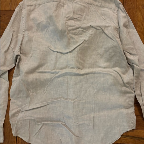 BR Light Gray Button-Up Shirt - Picture 3 of 4